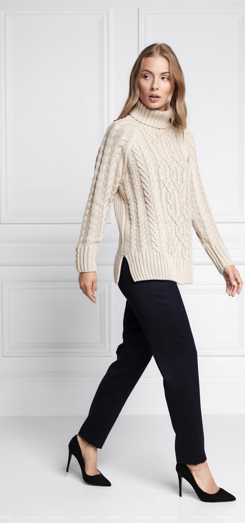 holland cooper cable knit jumper